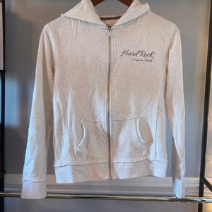 VINTAGE HARD ROCK CAFE ZIP UP HOODIE
